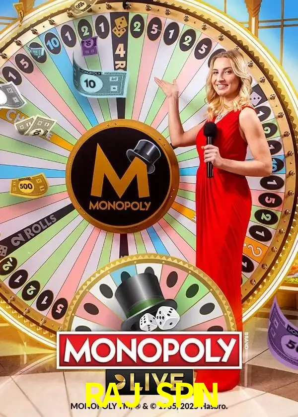 RAJ SPIN — Monopoly Live live game show | Play on Android APK & iPhone for real money | Evolution