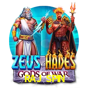 RAJ SPIN — Zeus vs Hades crash slot | Play on Android APK & iPhone for real money | Pragmatic Play
